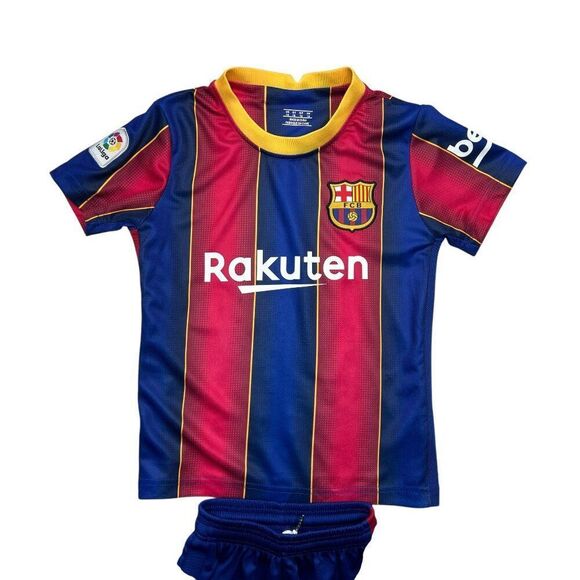 FCB Boy's Size 18 MESSI #10 Barcelona Rakuten Unicef Soccer Jersey - Picture 3 of 11